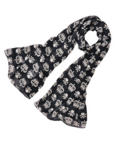 black_skull_vrown_shawl_tie_rack_au