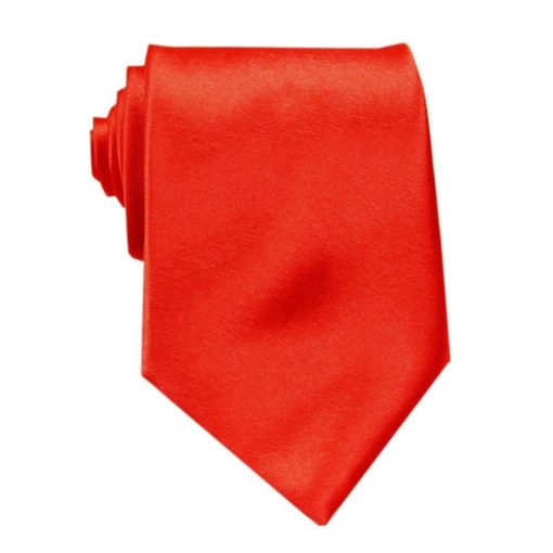 red_solid_neck_tie_silk_saturn_tie_rack