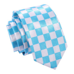 baby_blue_aqua_white_checkered_squares_skinny_ties_tie_rack_australia_au