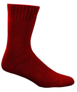 maroon-bamboo_work_socks