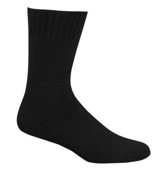 black_bamboo_work_socks