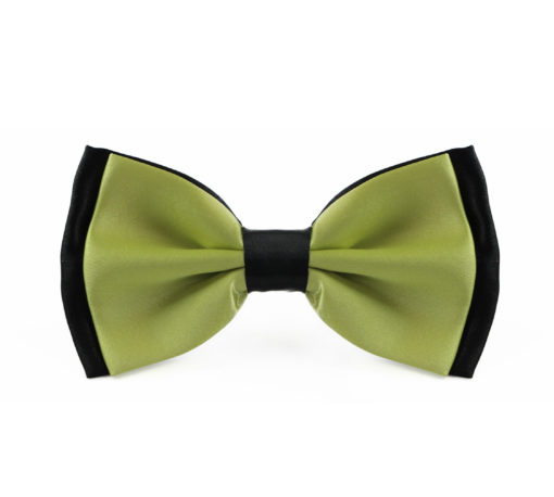 lime_green_layered_two_tone_bow_tie