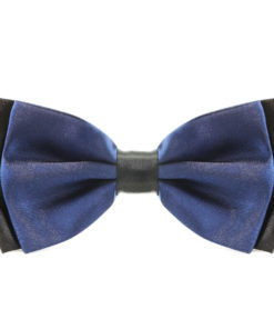 navy_blue_two_tone_layered_bow_tie_rack_australia