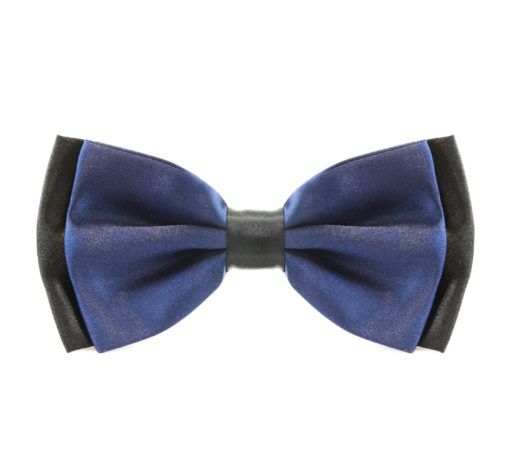 navy_blue_two_tone_layered_bow_tie_rack_australia