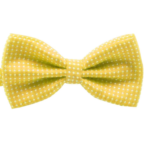 yellow_polka_dot_bow_tie_bowties_rack_australia