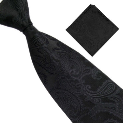 black_paisley_neck_tie_rack_australia