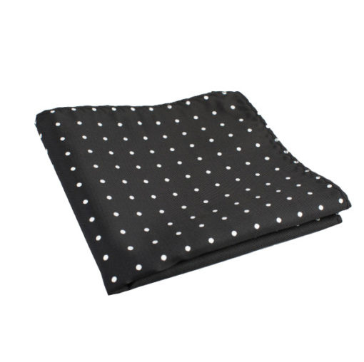 black_polka_dot_pocket_square