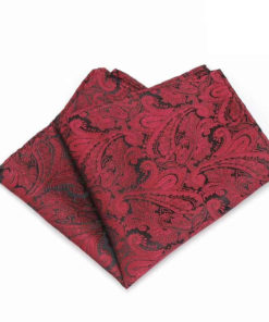 red_black_paisley_pocket_square_tie_rack_australia_au