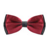 two_tone_layered_bow_tie_maroon_rack_australia_au