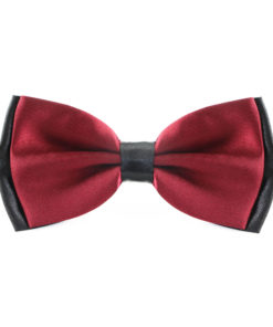 two_tone_layered_bow_tie_maroon_rack_australia_au