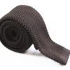 Dark Brown Knit Tie australia au