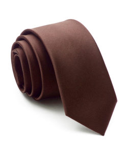 chocolate_brown_solid_skinny_tie_rack_australia_au