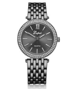 quartz_gun_metal_womens_watch