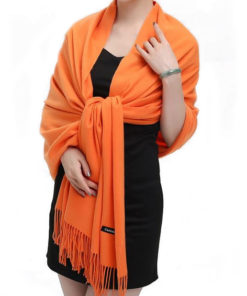 orange_pashima_unisex_scarf_tie_rack_australia_au