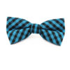 aqua_black_checkered_cotton_bow_tie_rack_australia_au