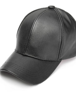 black_leather_baseball_cap_tie_rack_australia_au_aus