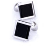 black_silver_square_cufflinks_cuffs_australia_au_aus_weddings