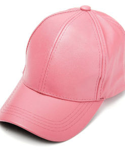 pink_faux_leather_baseball_cap_tie_rack_australia_au_aus