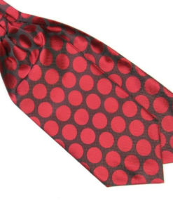 red_polka_dot_cravat_tie_rack_australia_online