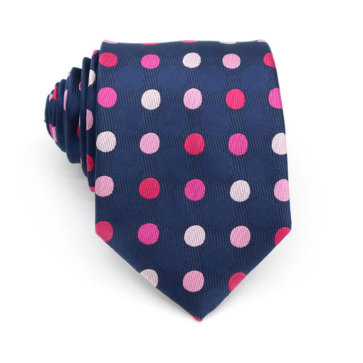 navy_pink_polka_dot_neck_tie_rack_australia