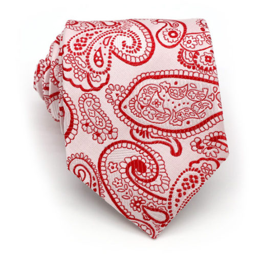 red_ivory_paisley_neck_tie_rack_australia