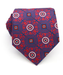 red_navy_blue_vine_square_circle_neck_tie_rack_australia