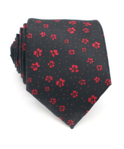 red_black_floral_neck_tie_rack_australia