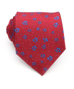 red_blue_mini_floral_neck_tie_rack_australia.jpg