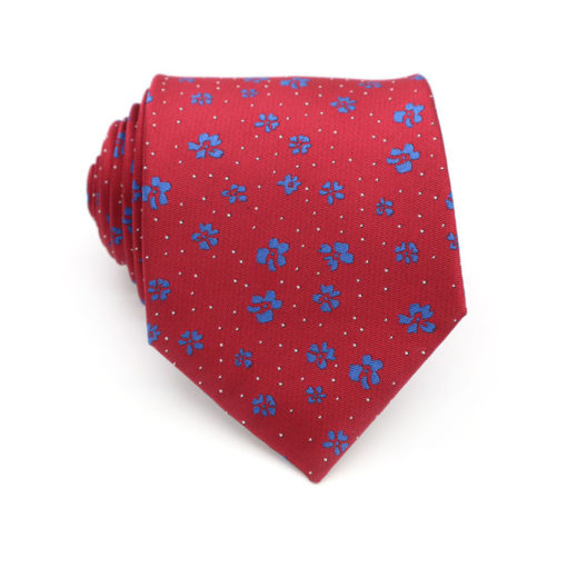 red_blue_mini_floral_neck_tie_rack_australia.jpg