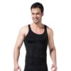 mens_Shapewear_body_suit_High_Waist_Panty_Body_Control_Tummy_Slim_Shaper_australia_front_Butt_Lifter_black