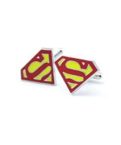 superman cufflinks dc comics